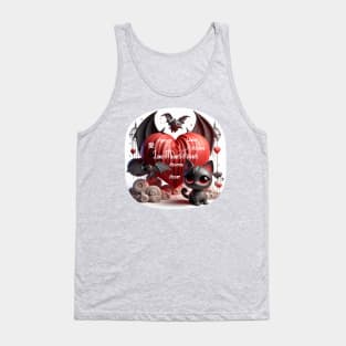 Cat & Bat - Love Means Forever Tank Top